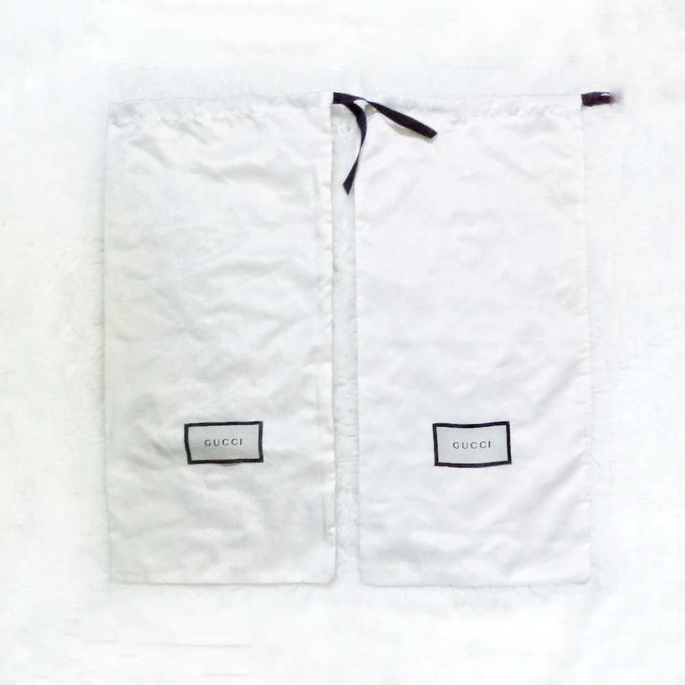 💮2/$50💮 1 Pair Gucci Shoe Dust Bags
